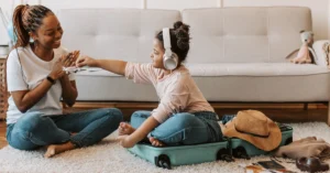 Therapist having a Sensory Integration Session with an Autistic Patient